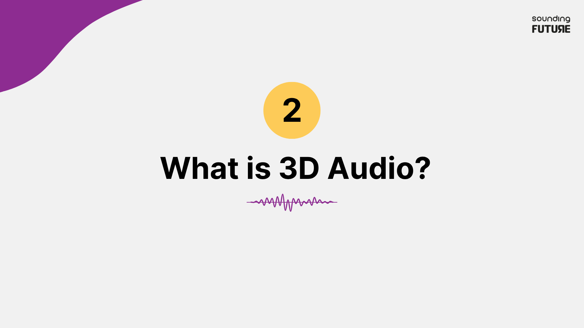 3D Audio Basics · Chapter 1 — What is 3D audio?